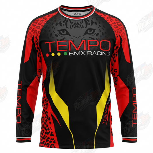 Tempo BMX Racing vintage racing jersey - product view