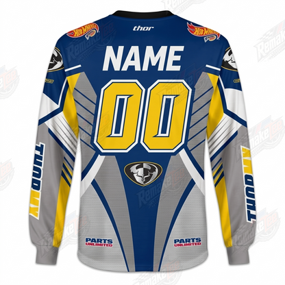 Thor Hot Wheels Parts Unlimited vintage VMX racing jersey - alternate product view