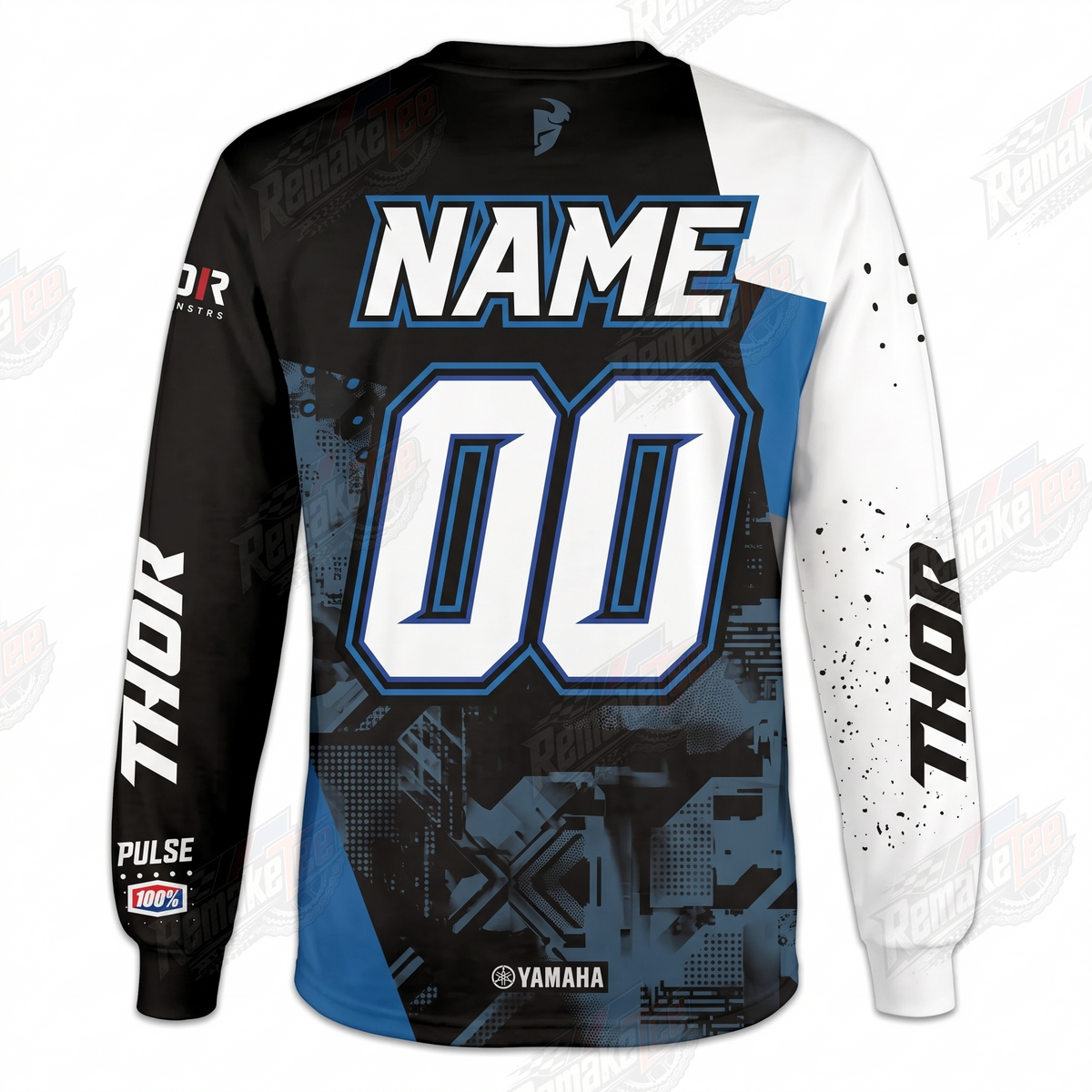 Thor Monster Yamaha vintage VMX racing jersey - alternate product view