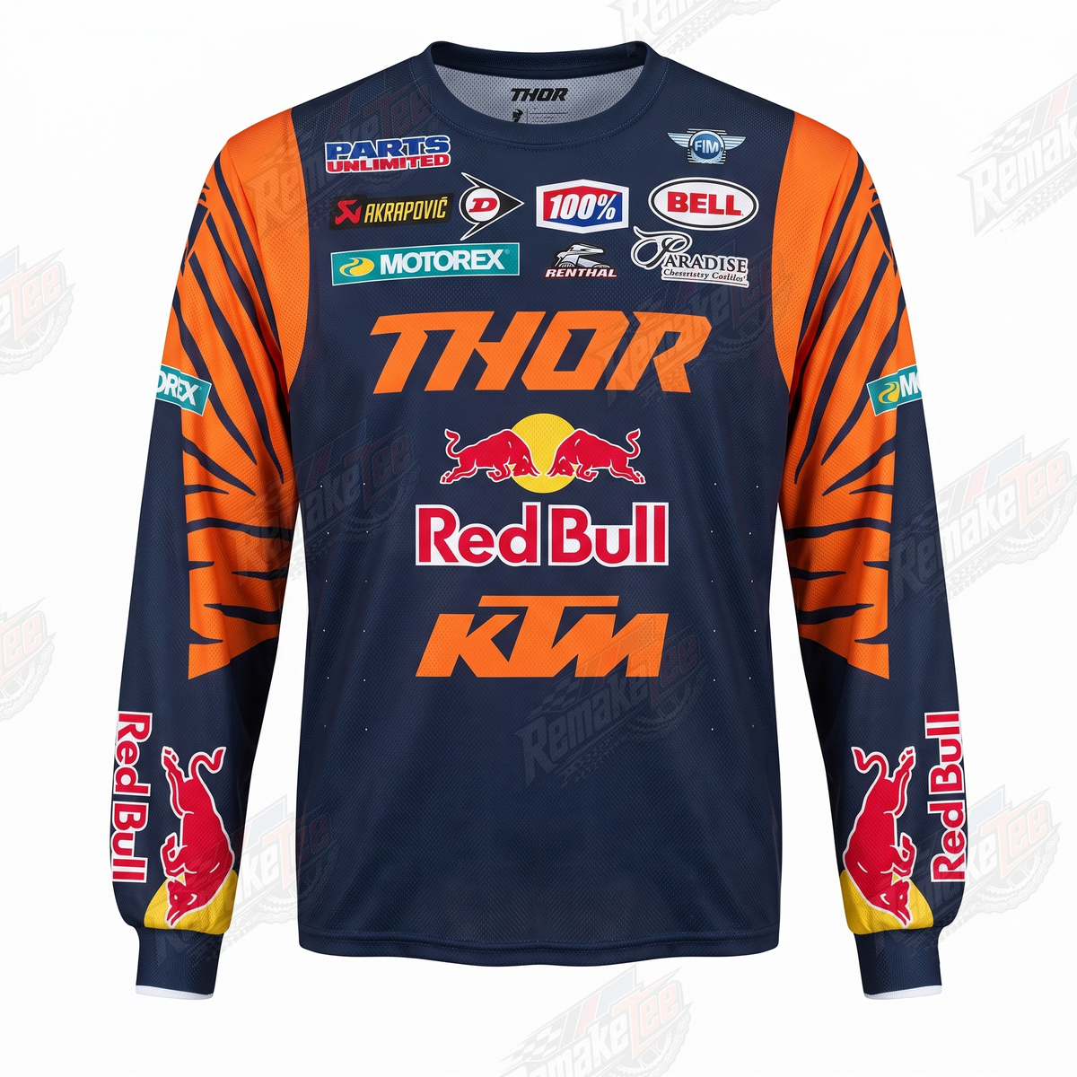 Thor Red Bull KTM vintage VMX racing jersey - product view