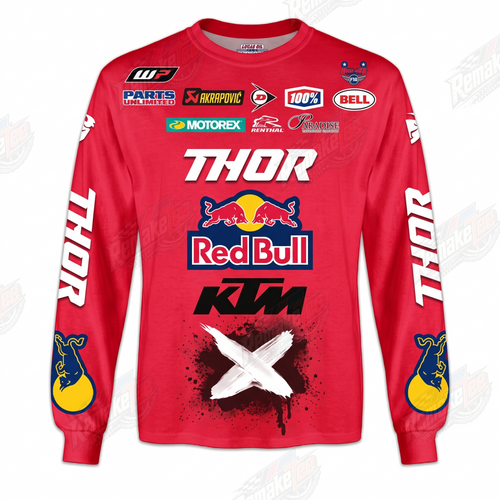 Thor Red Bull KTM vintage VMX racing jersey - product view