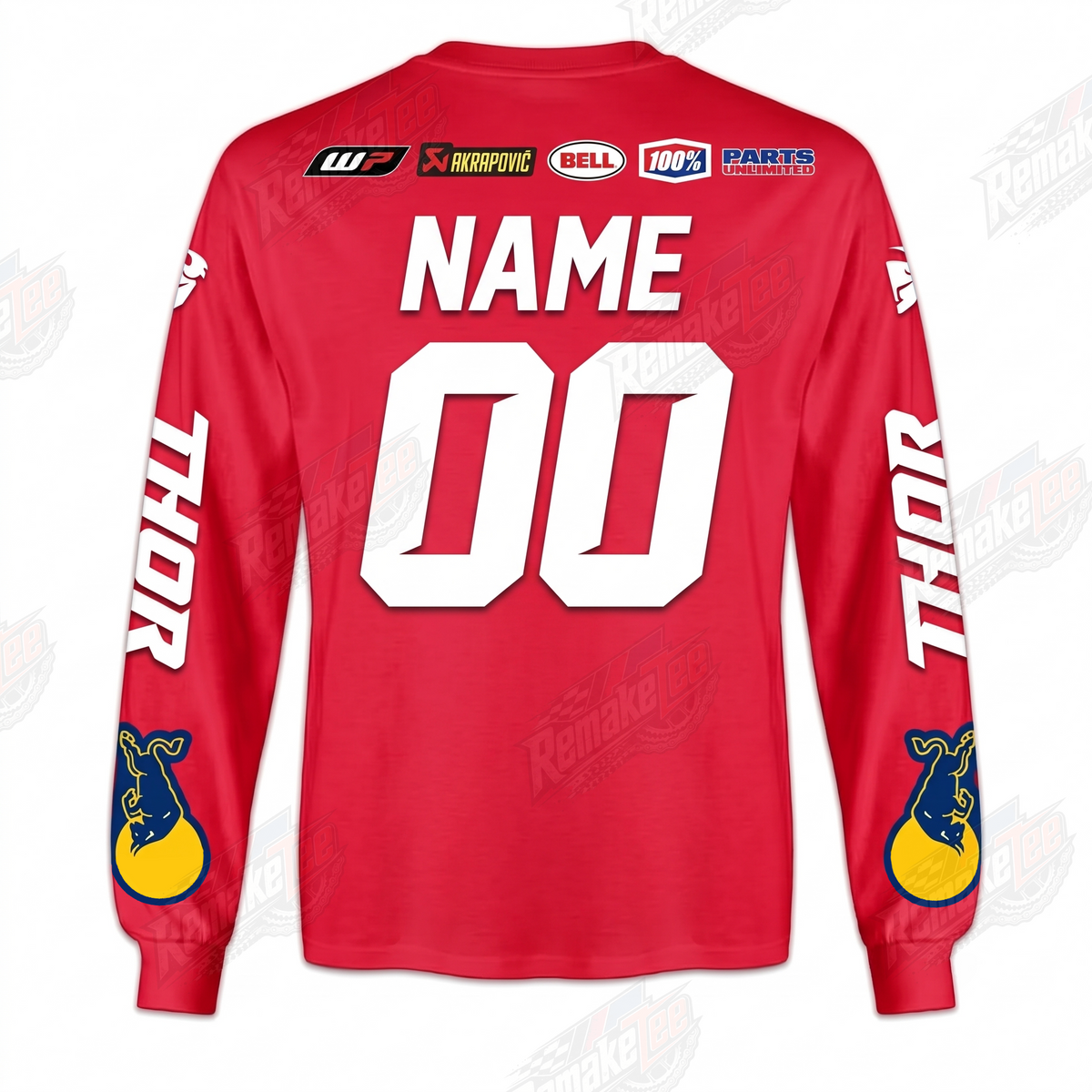 Thor Red Bull KTM vintage VMX racing jersey - alternate product view