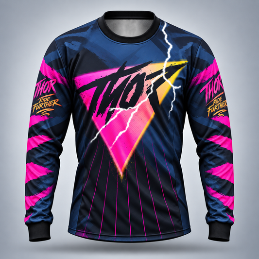 Thor SB Design Mega Mx vintage VMX racing jersey - product view