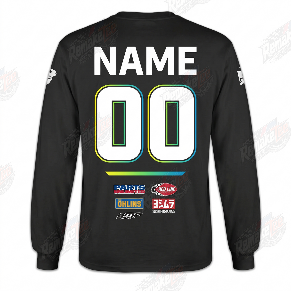 Thor Suzuki Mayhem vintage VMX racing jersey - alternate product view
