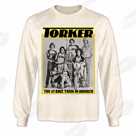 Torker The #1 BMX Team in America vintage racing jersey - product view