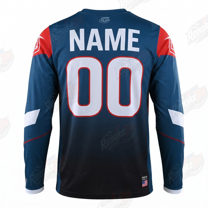 Troy Lee Designs vintage BMX racing jersey design #1200 - alternate product view