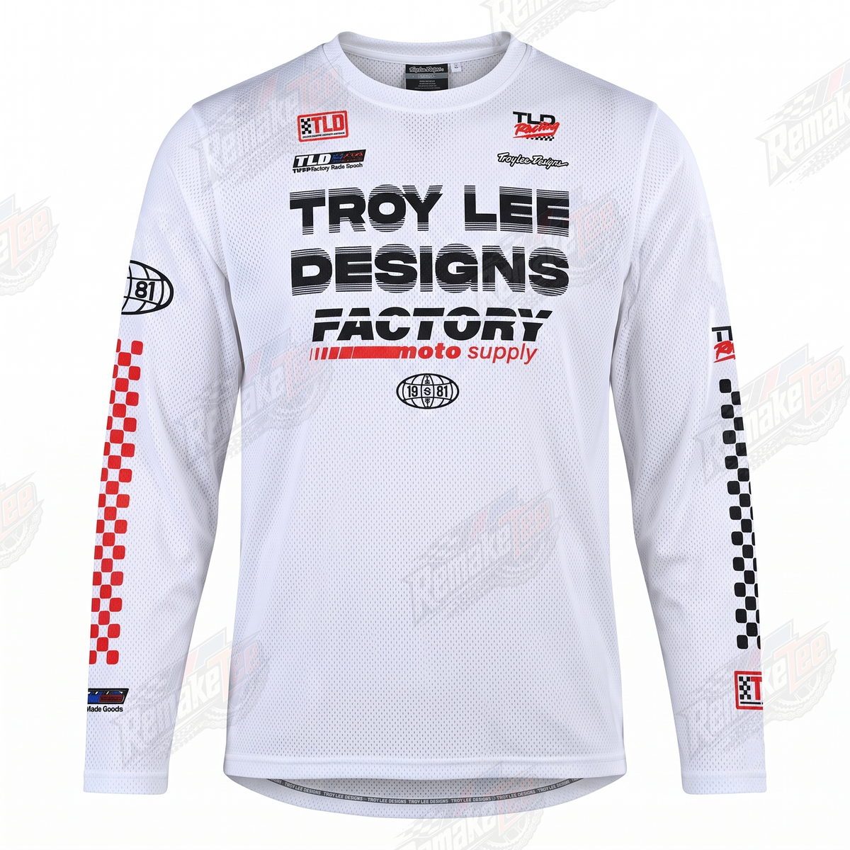 Troy Lee Designs Factory Moto Supply vintage VMX racing jersey - product view