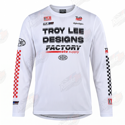 Troy Lee Designs Factory Moto Supply vintage VMX racing jersey - product view
