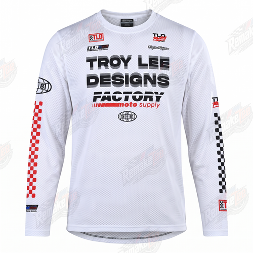Troy Lee Designs Factory Moto Supply vintage VMX racing jersey - product view