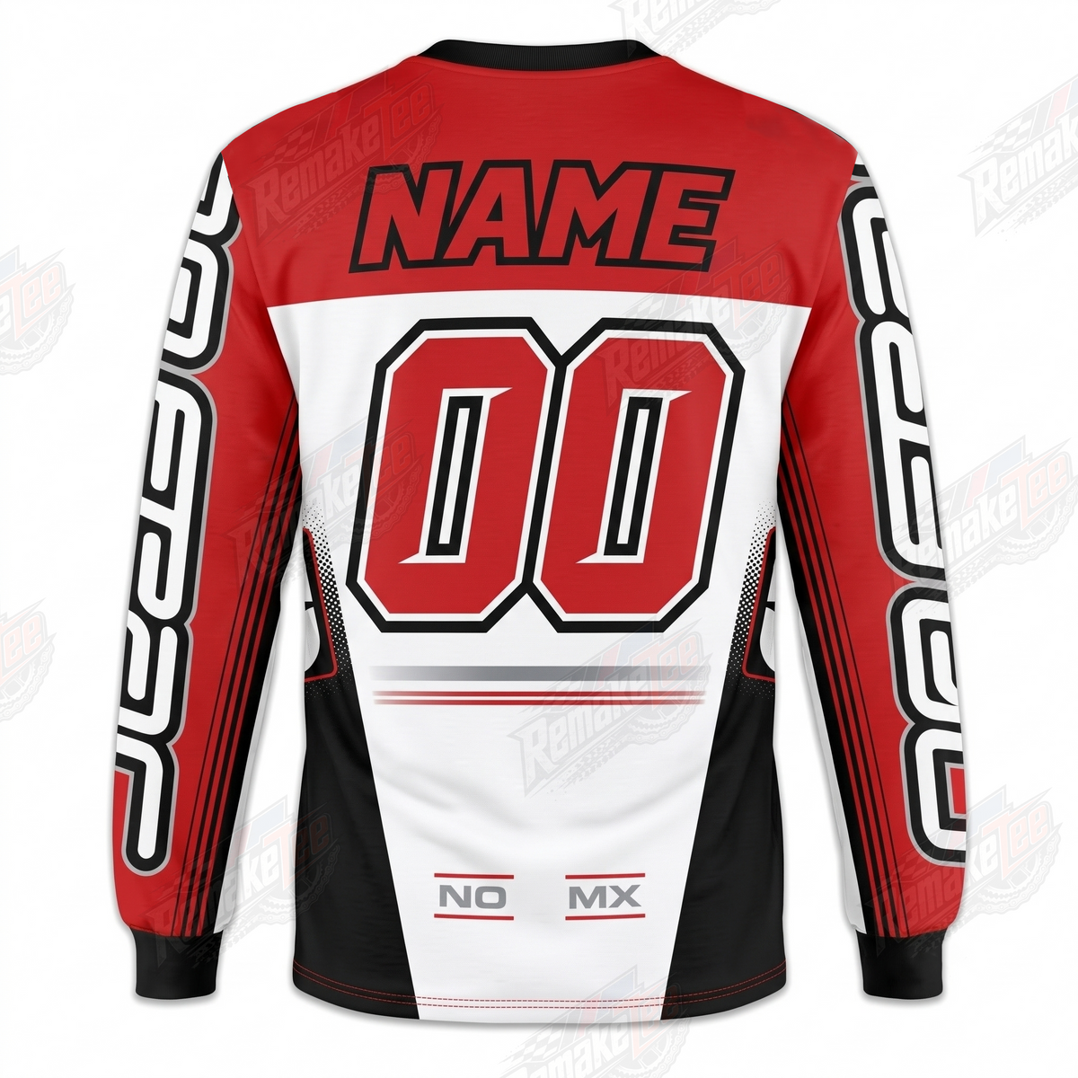 UFO No Fear Suzuki Shoei vintage VMX racing jersey - alternate product view