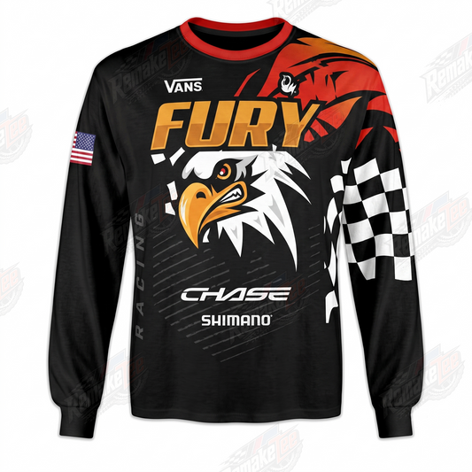 Vans Fury Eagle Racing vintage BMX racing jersey - product view