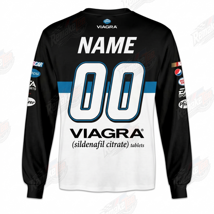 Viagra Ford Racing vintage VMX racing jersey - back product view