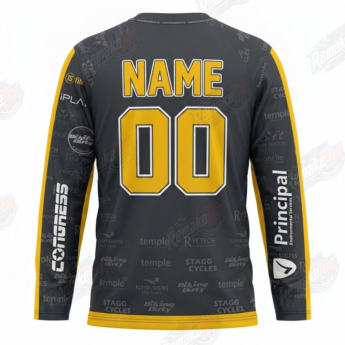Wilson BMX vintage racing jersey - alternate product view