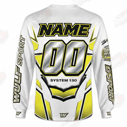 Wulf Sport International Air-Flo System 130 vintage VMX racing jersey - alternate product view