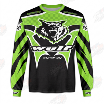 Wulf Synergy vintage VMX racing jersey - product view