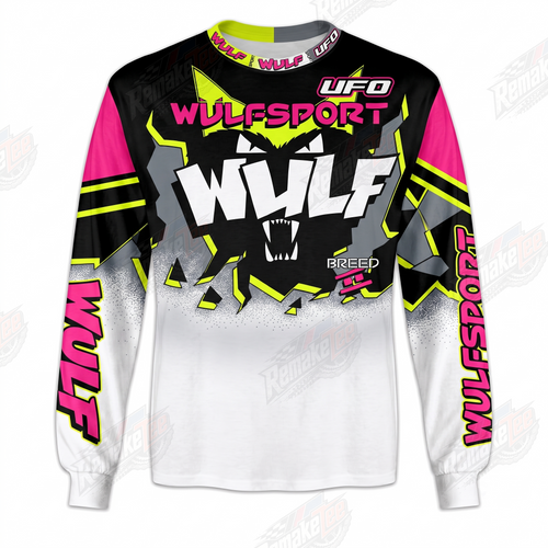 Wulf Wulfsport UFO vintage VMX racing jersey - product view