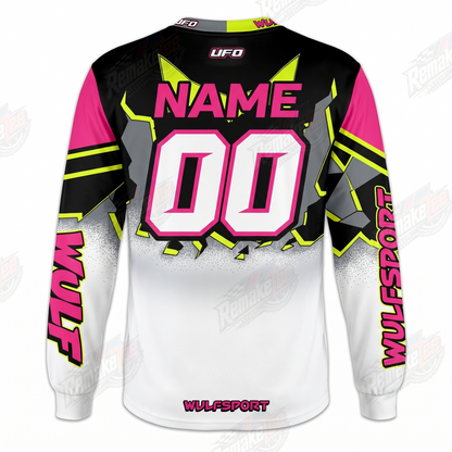 Wulf Wulfsport UFO vintage VMX racing jersey - alternate product view