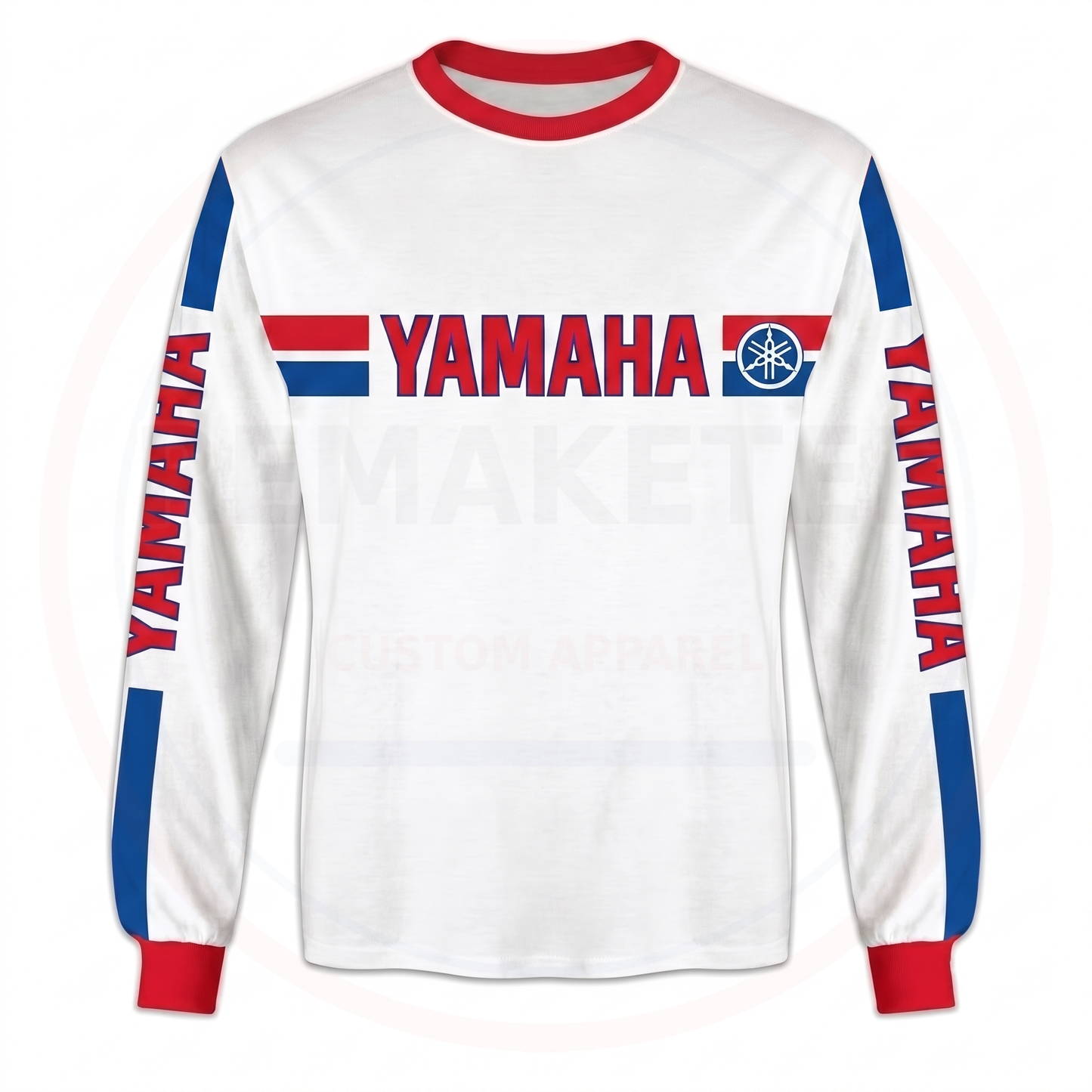 RemakeTee Yamaha Custom Vintage Retro VMX Racing Jersey 1290