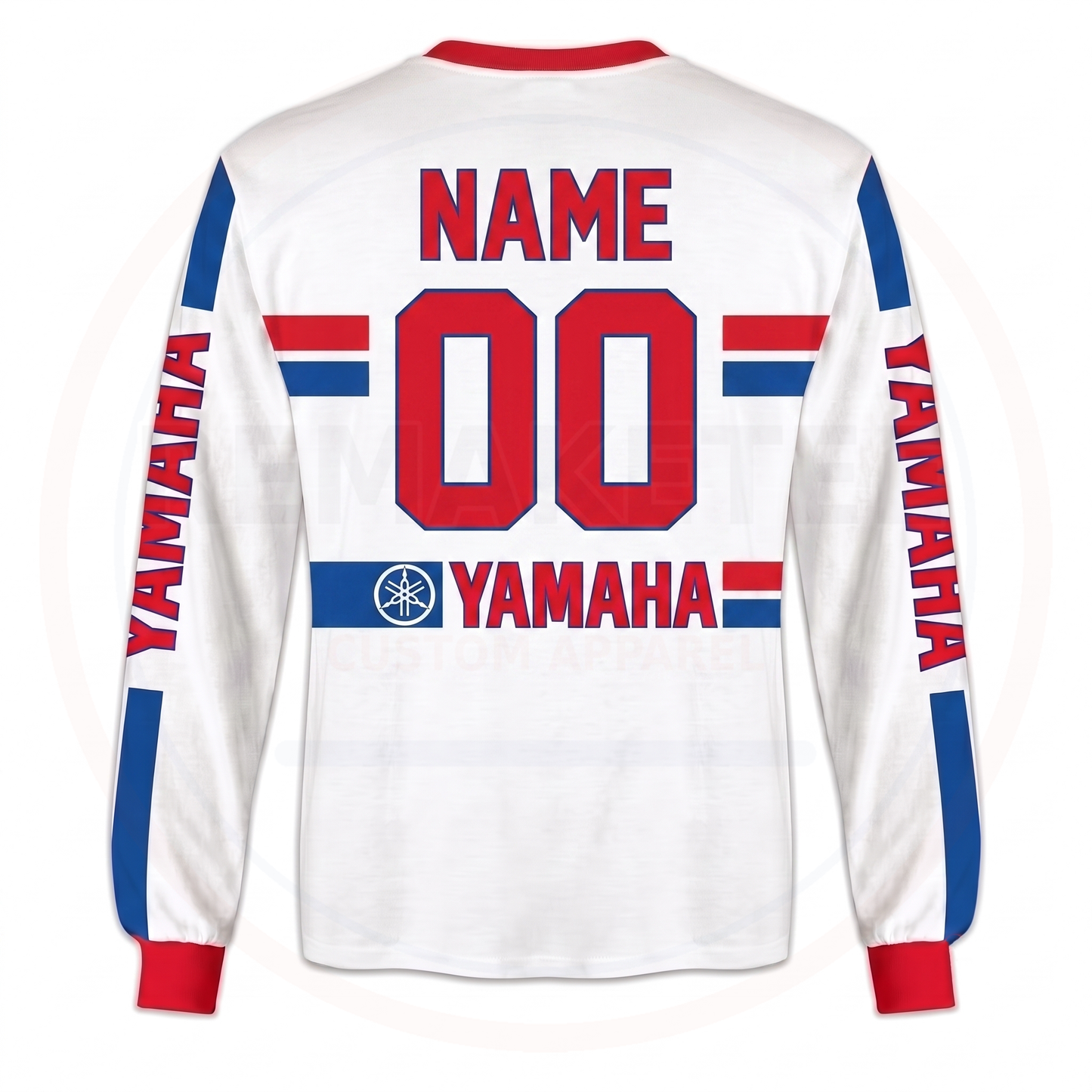 RemakeTee Yamaha Custom Vintage Retro VMX Racing Jersey 1290
