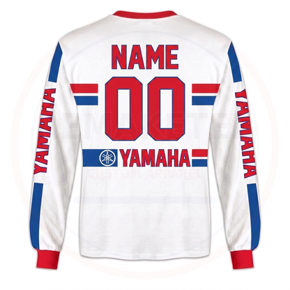 RemakeTee Yamaha Custom Vintage Retro VMX Racing Jersey 1290