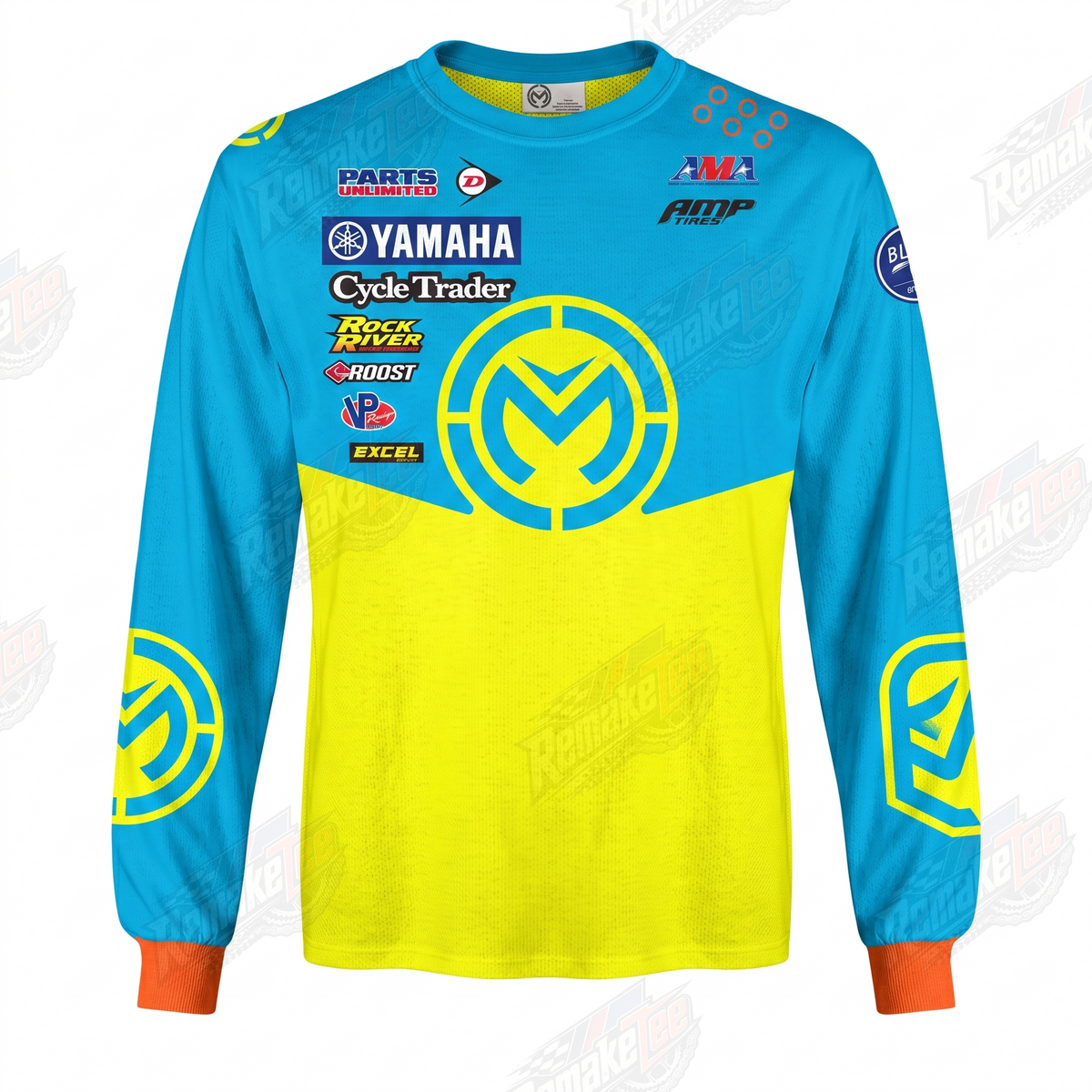 Yamaha CycleTrader vintage VMX racing jersey - product view