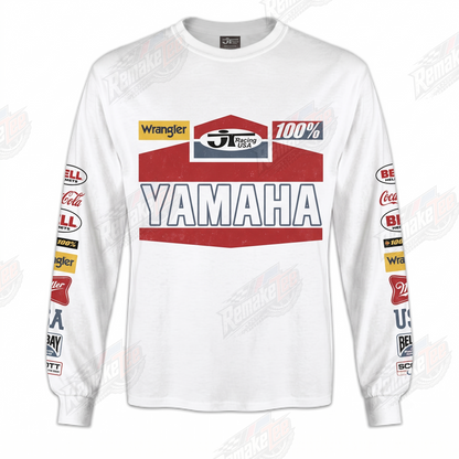 Yamaha JT Racing USA 100% vintage VMX racing jersey - product view