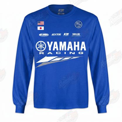 Yamaha Racing Blue vintage VMX racing jersey - product view