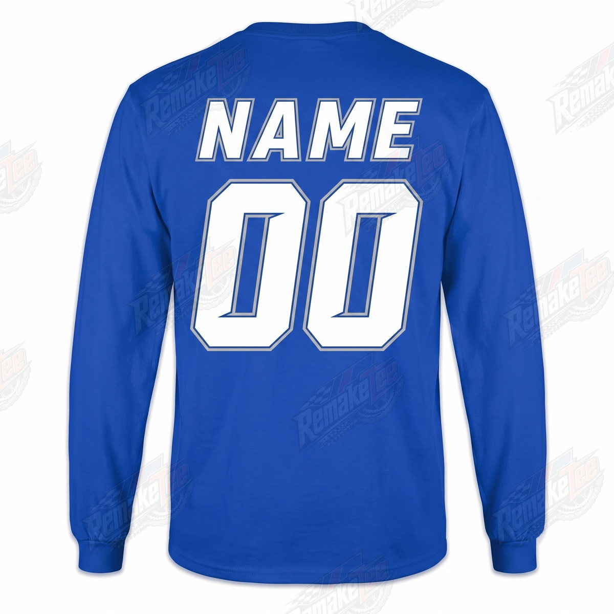Yamaha Racing Blue vintage VMX racing jersey - alternate product view