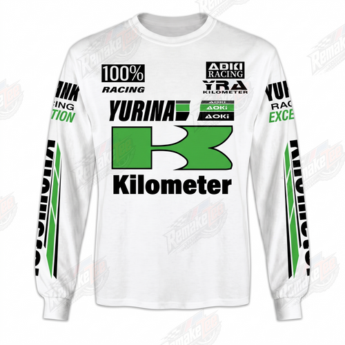 Yurina Kilometer Aoki Racing vintage VMX racing jersey - product view