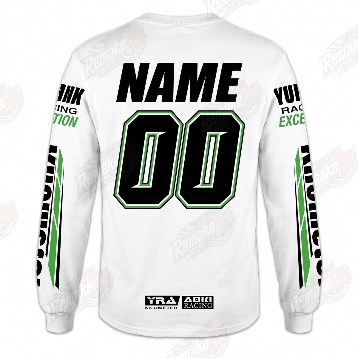 Yurina Kilometer Aoki Racing vintage VMX racing jersey - alternate product view