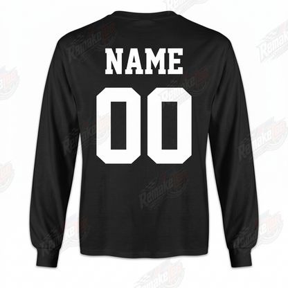 Zeronine Black vintage BMX racing jersey - alternate product view