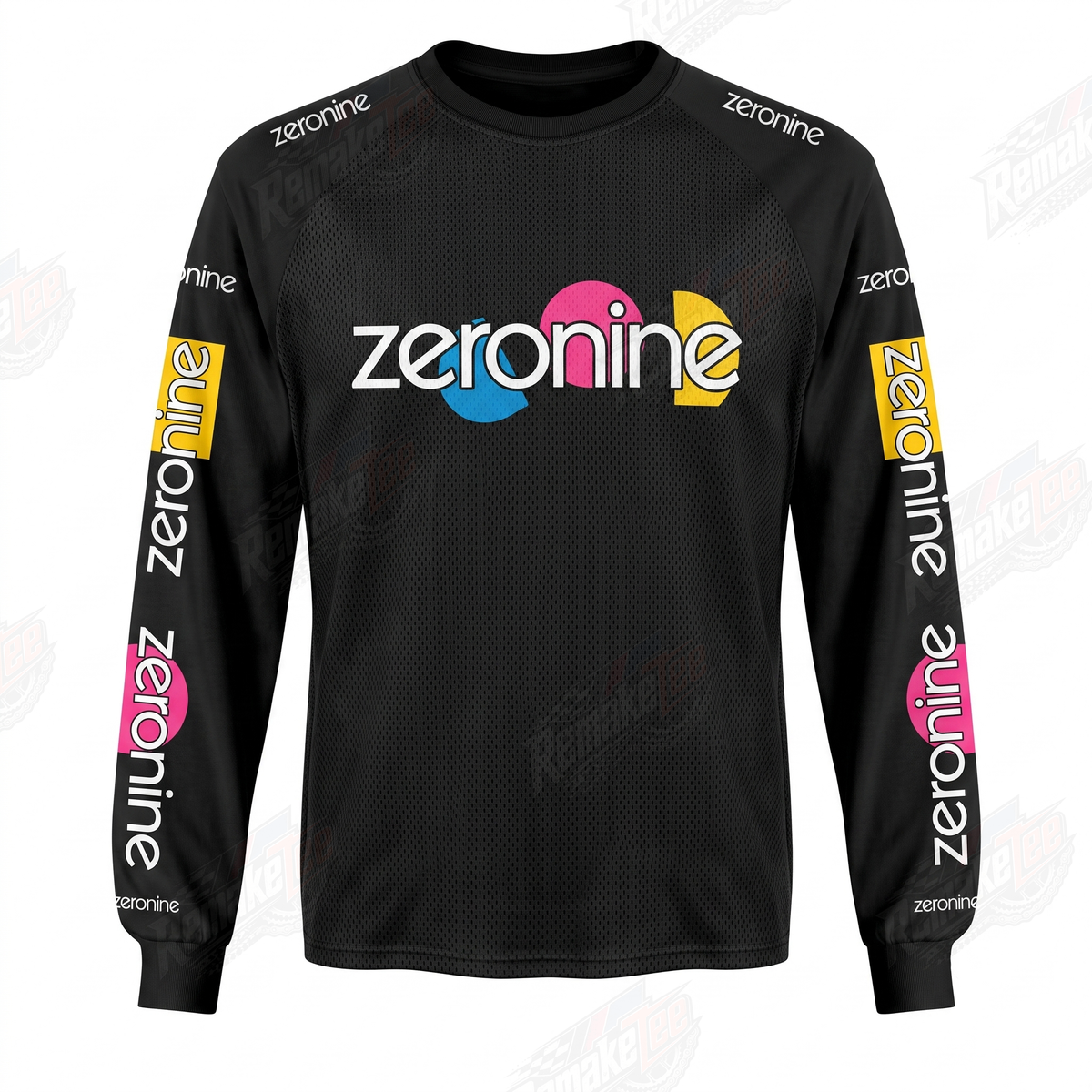 Zeronine vintage BMX racing jersey design #1181 - product view