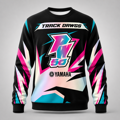 Yamaha PW vintage VMX racing jersey - design detail 9
