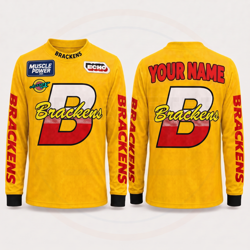 RemakeTee Brackens Custom Vintage Retro BMX Racing Jersey 970