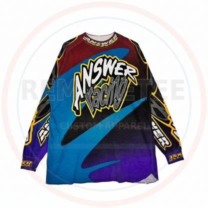 RemakeTee Custom Vintage Retro BMX Racing Jersey 021