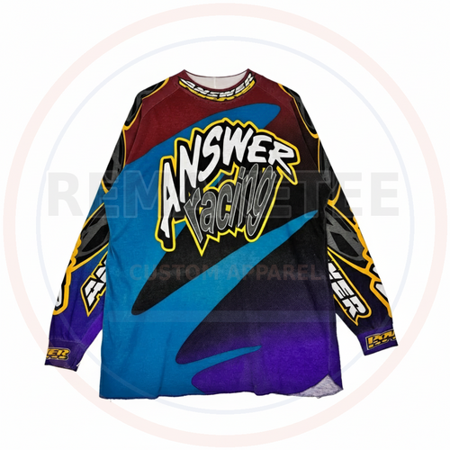 RemakeTee Custom Vintage Retro BMX Racing Jersey 021