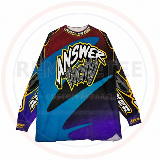 RemakeTee Custom Vintage Retro BMX Racing Jersey 021
