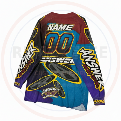 RemakeTee Custom Vintage Retro BMX Racing Jersey 021