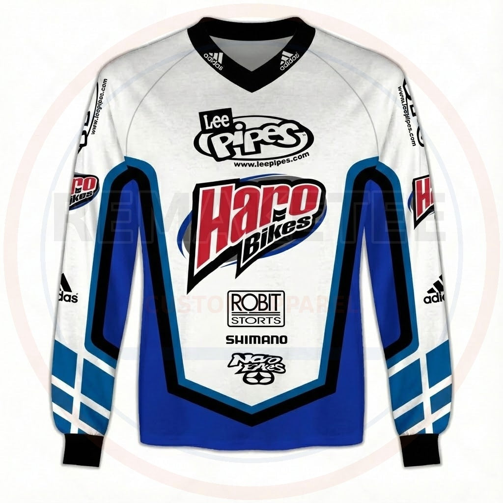 RemakeTee Custom Vintage Retro BMX Racing Jersey 338