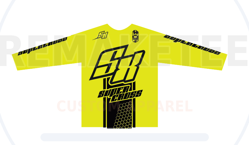 RemakeTee Custom Vintage Retro BMX Racing Jersey 053
