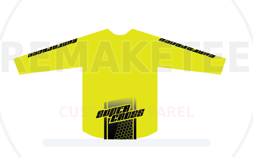 RemakeTee Custom Vintage Retro BMX Racing Jersey 053