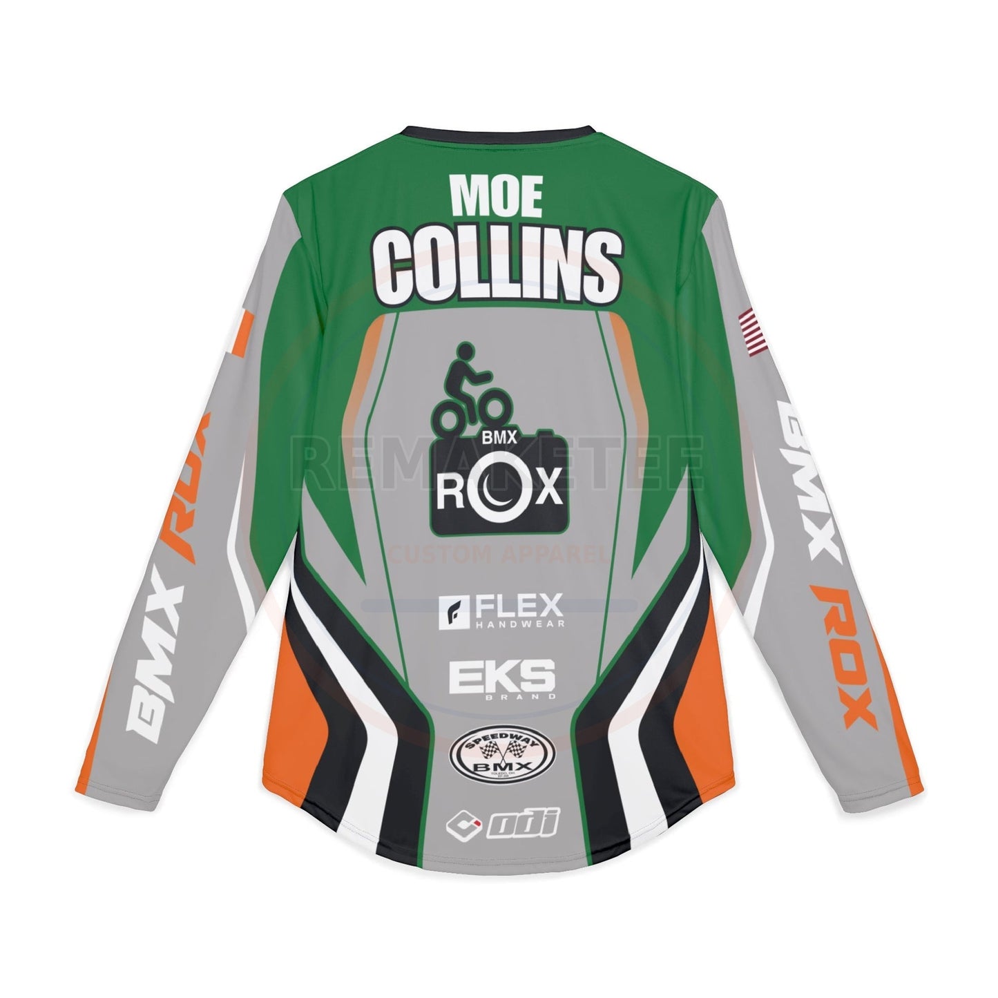 RemakeTee Custom Vintage Retro BMX Racing Jersey 061