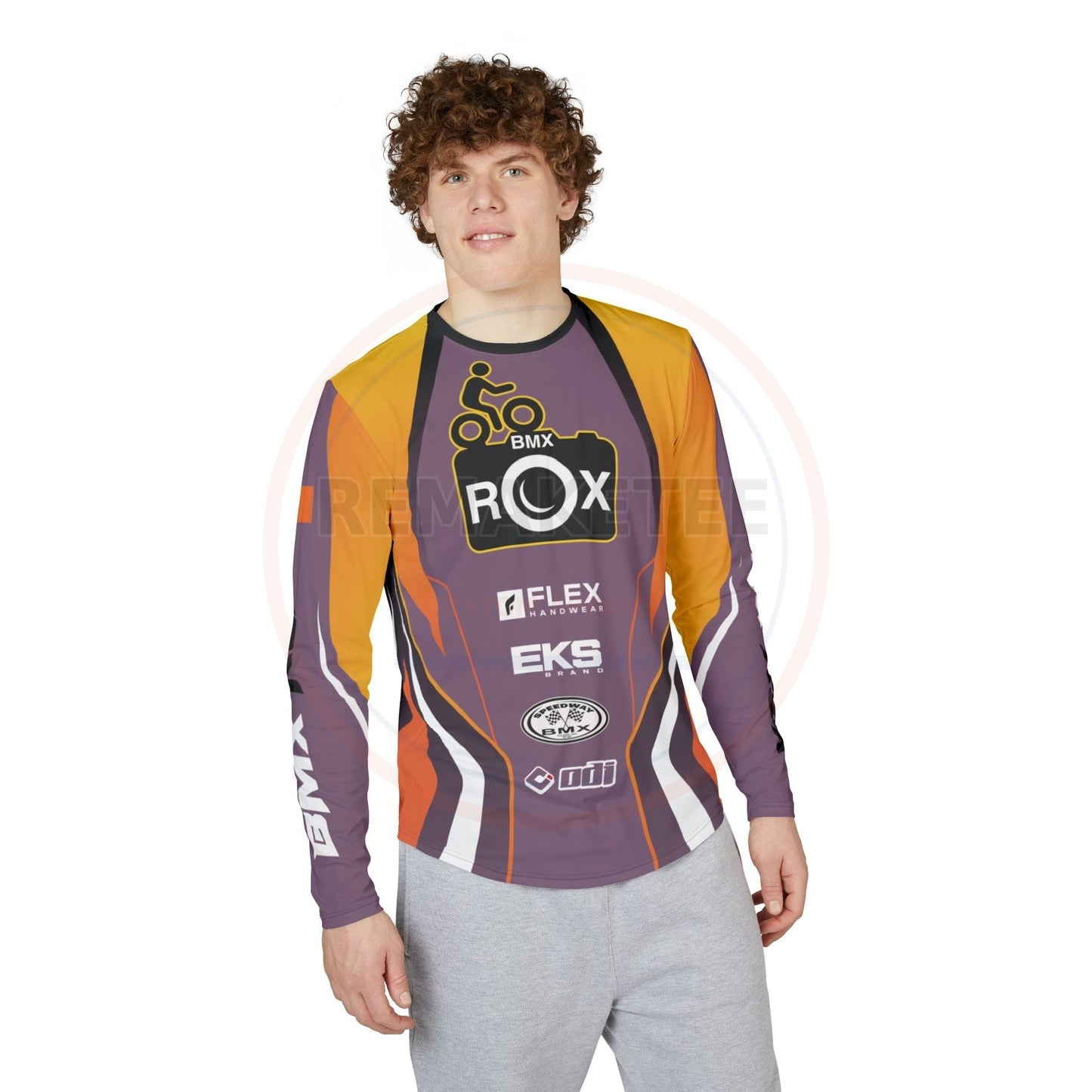 RemakeTee Custom Vintage Retro BMX Racing Jersey 062