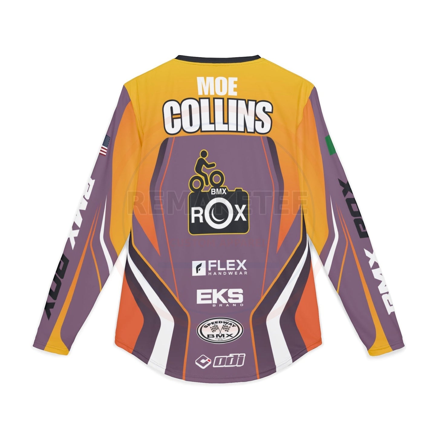 RemakeTee Custom Vintage Retro BMX Racing Jersey 062