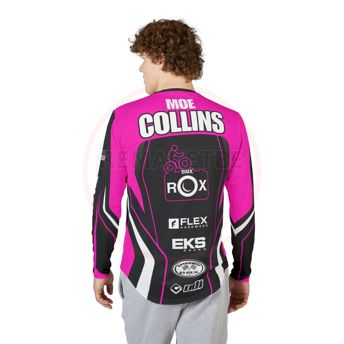 RemakeTee Custom Vintage Retro BMX Racing Jersey 063