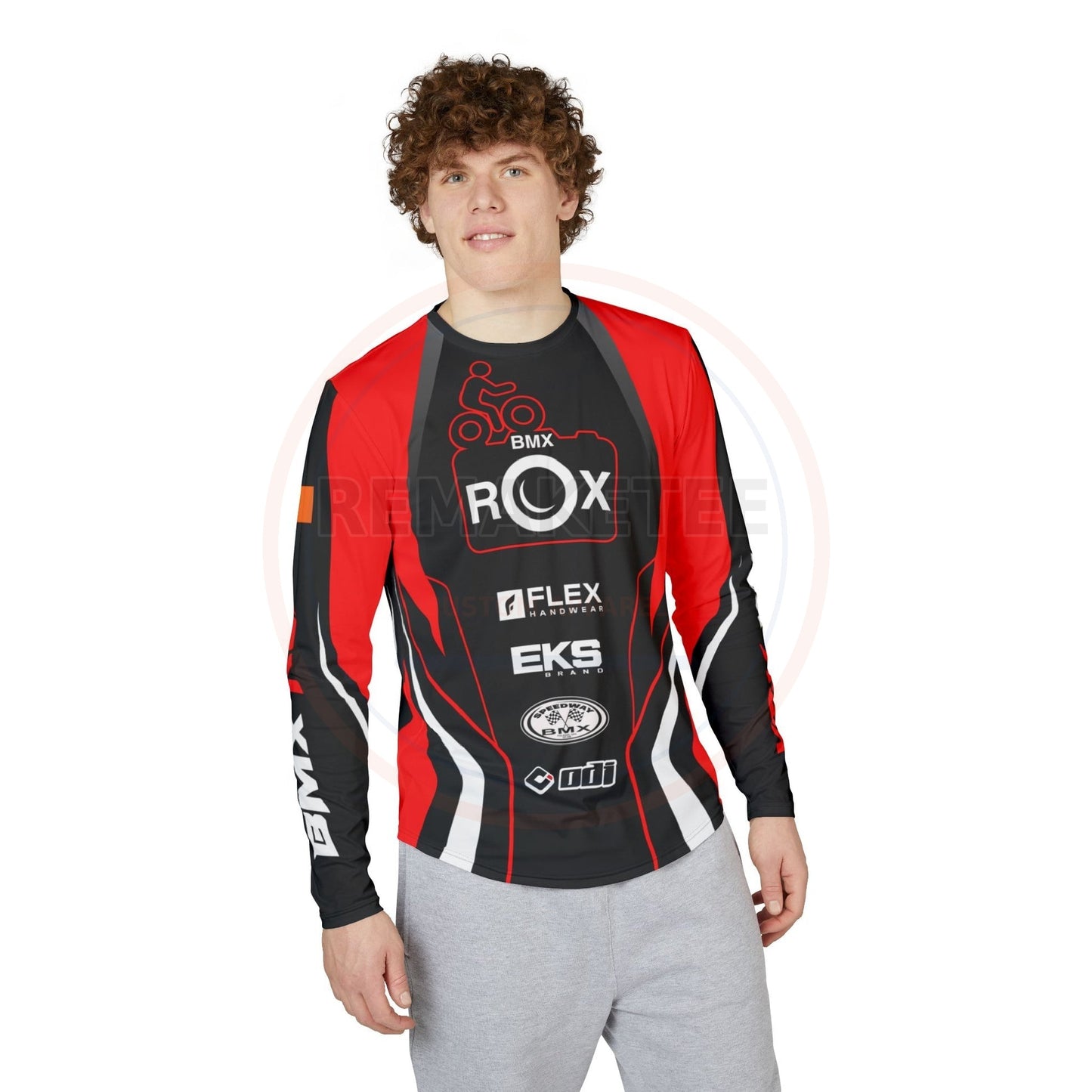 RemakeTee Custom Vintage Retro BMX Racing Jersey 064