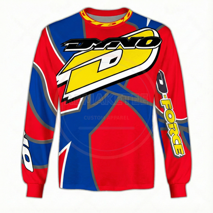 RemakeTee Custom Vintage Retro BMX Racing Jersey 168