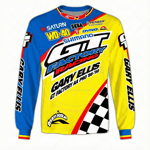 RemakeTee Custom Vintage Retro BMX Racing Jersey 183