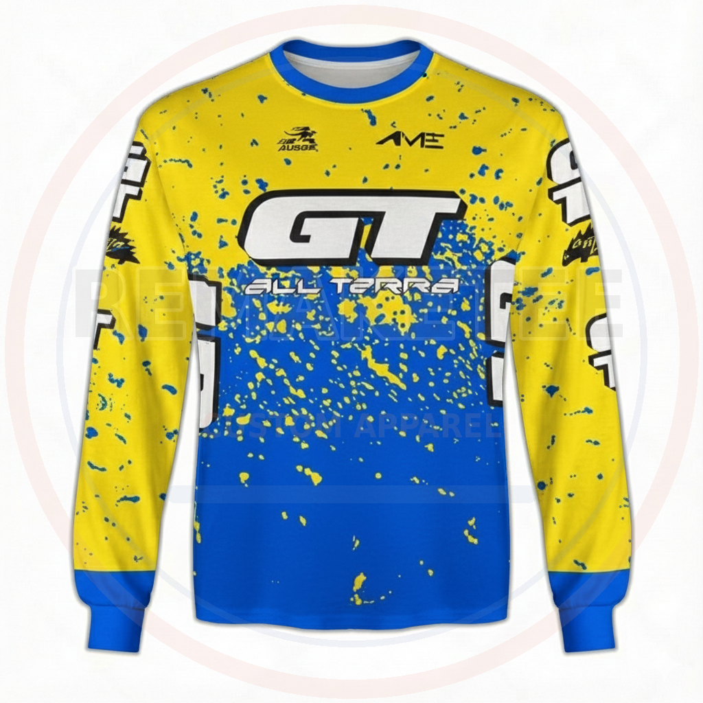 RemakeTee Custom Vintage Retro BMX Racing Jersey 173