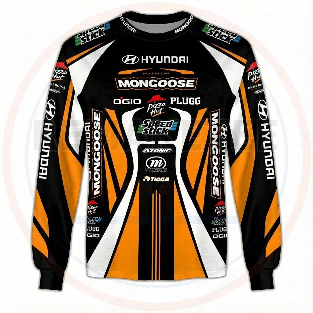 RemakeTee Custom Vintage Retro BMX Racing Jersey 386